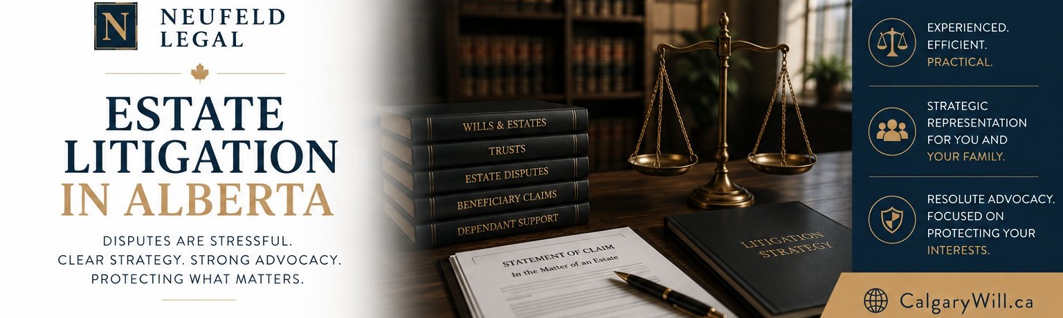 Calgary Will Litigation Lawyer