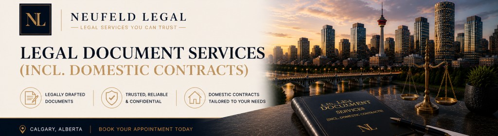 Calgary Lawyer for your Legal Documents