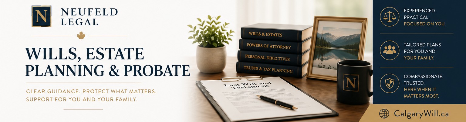 Calgary will lawyer - Alberta estate planning